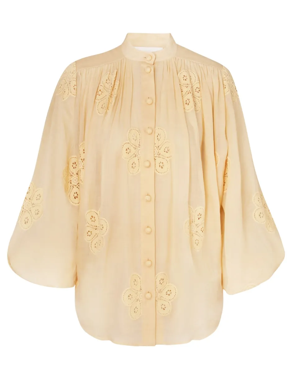 Sale ZIMMERMANN Acadian Embroidered Blouse