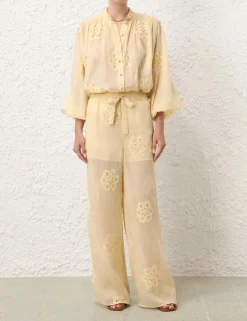 Online ZIMMERMANN Acadian Embroidered Pant