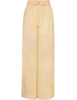 New ZIMMERMANN Acadian Embroidered Pant