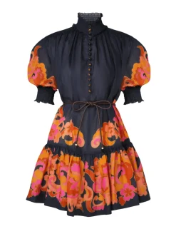 ZIMMERMANN Acadian Lantern Mini Dress