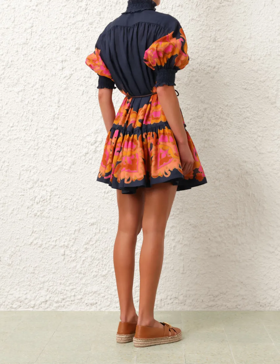 ZIMMERMANN Acadian Lantern Mini Dress