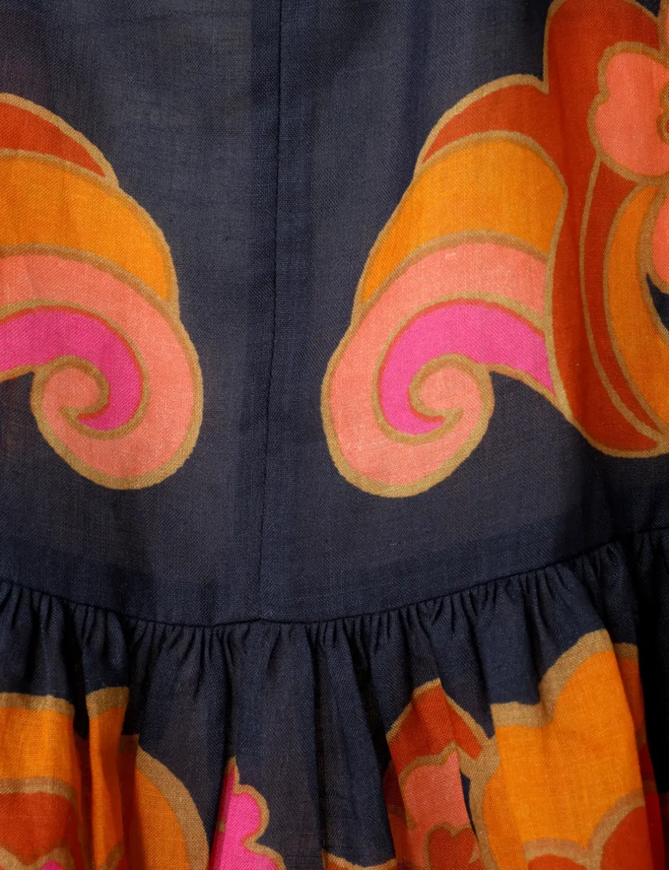 ZIMMERMANN Acadian Lantern Mini Dress