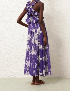 Hot ZIMMERMANN Acadian Ruffle Maxi Dress