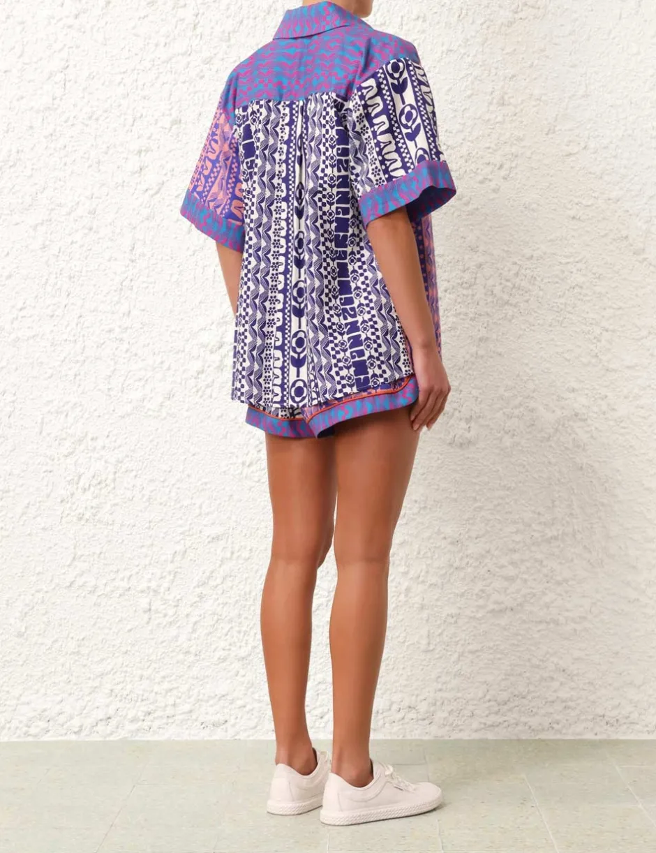New ZIMMERMANN Acadian Spliced Shirt