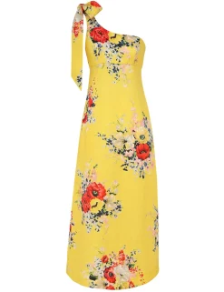 Hot ZIMMERMANN Alight Asymmetric Midi Dress