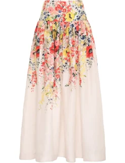 Discount ZIMMERMANN Alight Basque Midi Skirt