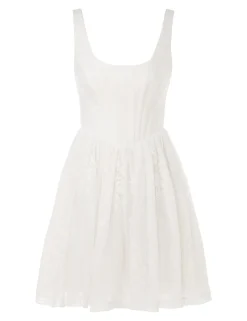Hot ZIMMERMANN Alight Corset Mini Dress