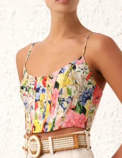 Hot ZIMMERMANN Alight Corset Top