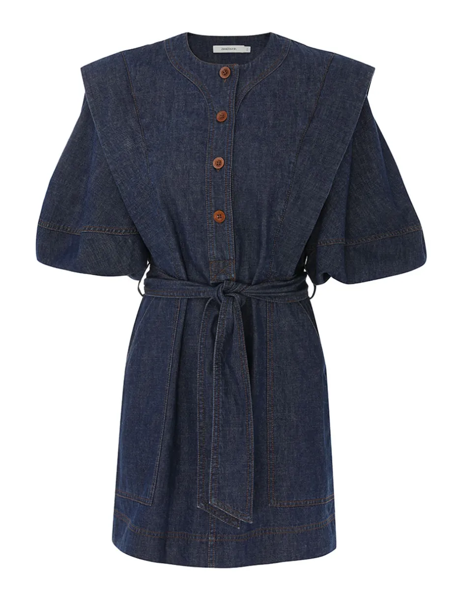 Discount ZIMMERMANN Alight Denim Dress