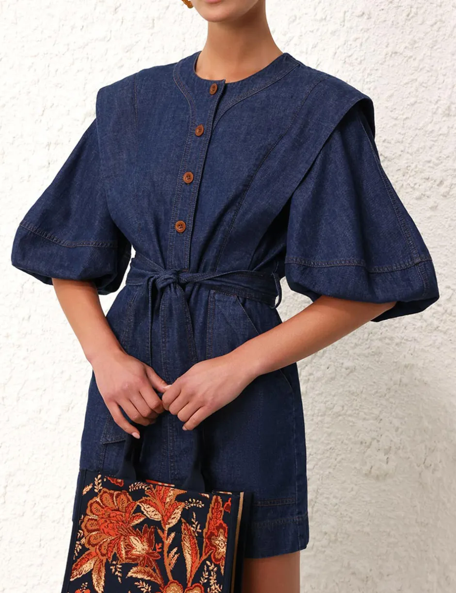 Discount ZIMMERMANN Alight Denim Dress