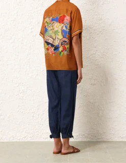 Best ZIMMERMANN Alight Denim Harem Pant