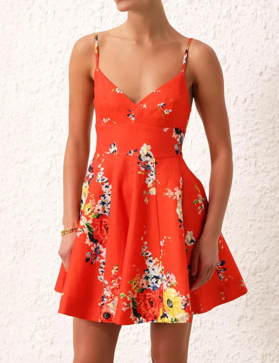 ZIMMERMANN Alight Flare Mini Dress