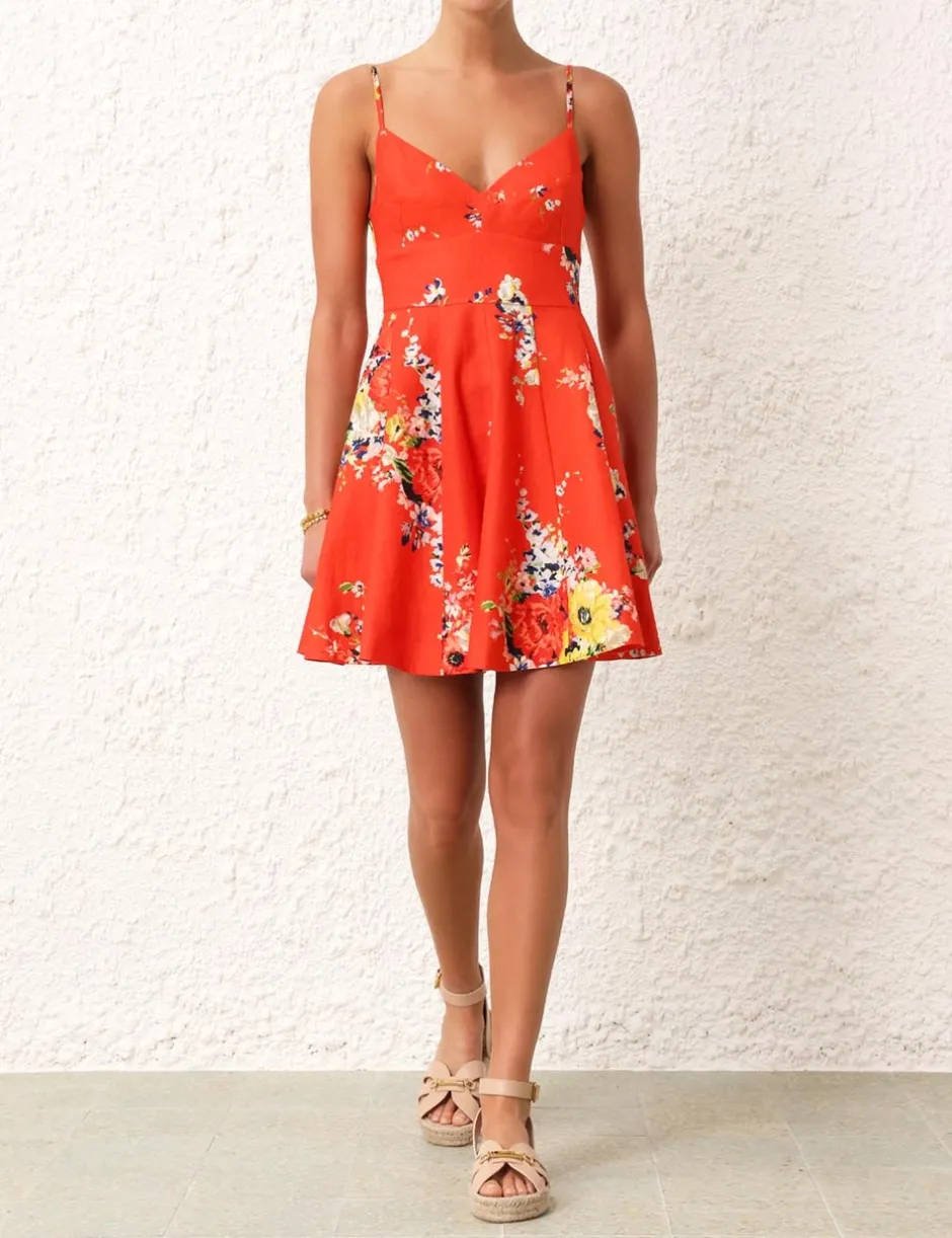 ZIMMERMANN Alight Flare Mini Dress