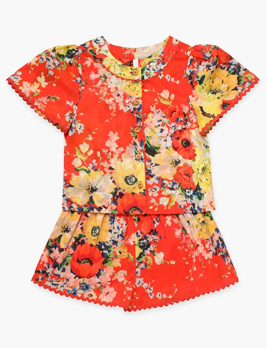 New ZIMMERMANN Alight Flutter Sleeve Top