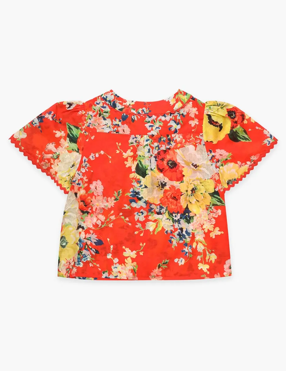 New ZIMMERMANN Alight Flutter Sleeve Top