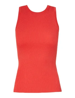 Online ZIMMERMANN Alight Knit Racer Tank