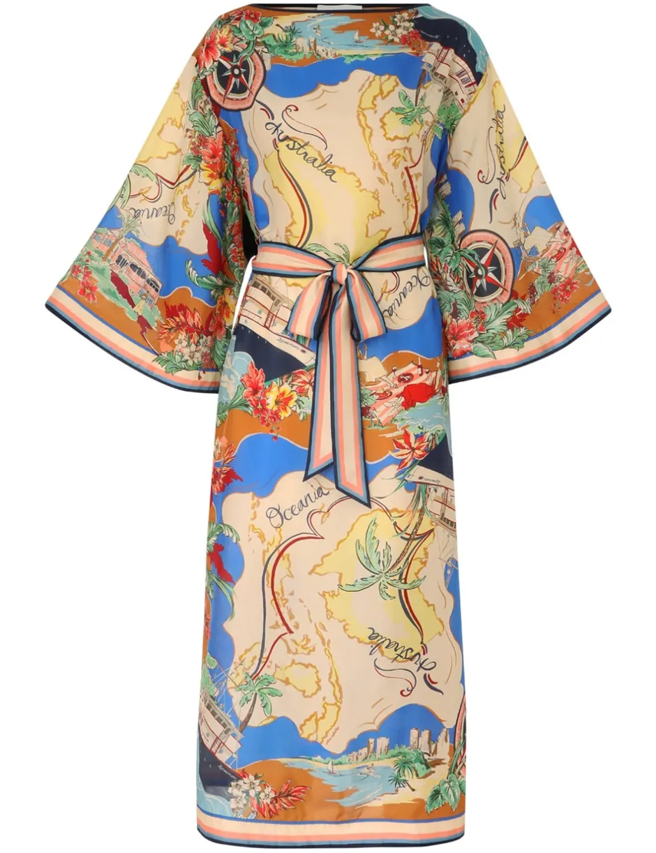 Clearance ZIMMERMANN Alight Midi Dress