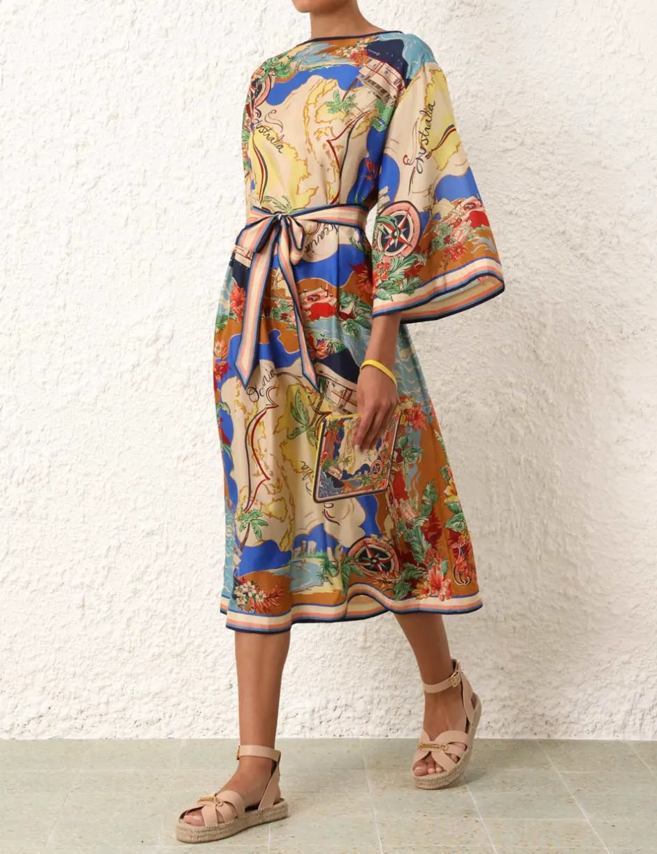 Clearance ZIMMERMANN Alight Midi Dress