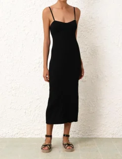 Outlet ZIMMERMANN Alight Panelled Column Dress