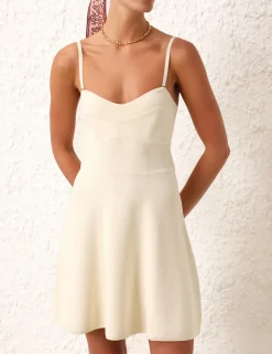 Online ZIMMERMANN Alight Panelled Mini Dress