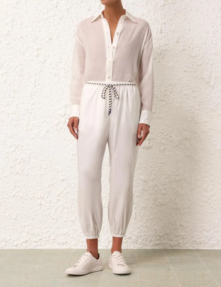 New ZIMMERMANN Alight Relaxed Shirt
