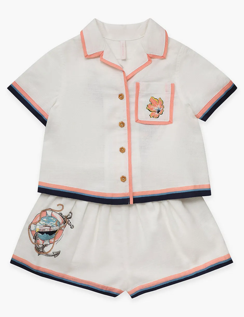 Outlet ZIMMERMANN Alight Relaxed Shirt