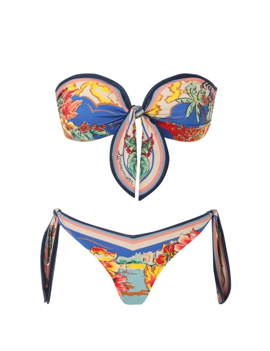 Outlet ZIMMERMANN Alight Scarf Tie Bikini