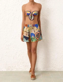 Outlet ZIMMERMANN Alight Scarf Tie Bikini