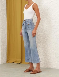 ZIMMERMANN Alight Scoop Neck Tank