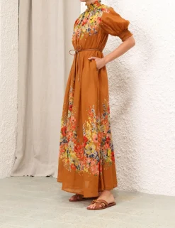 New ZIMMERMANN Alight Swing Maxi Dress