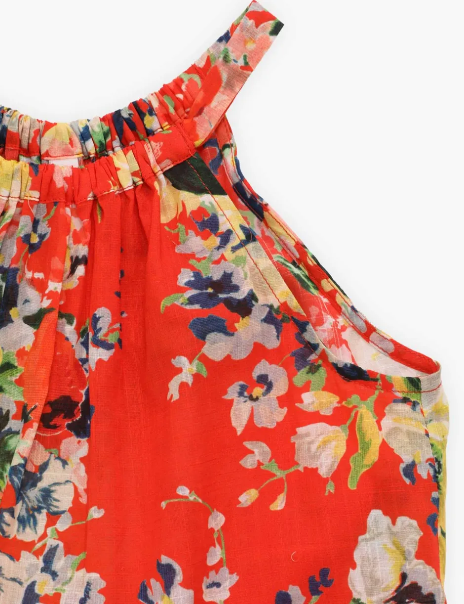 Sale ZIMMERMANN Alight Tiered Halter Dress