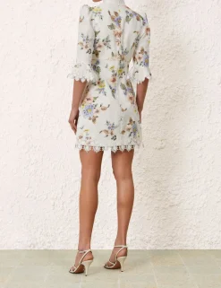 Clearance ZIMMERMANN Applique Mini Dress
