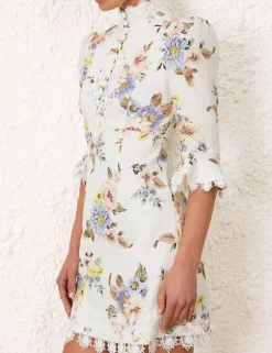 Hot ZIMMERMANN Applique Mini Dress