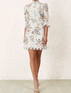 Hot ZIMMERMANN Applique Mini Dress