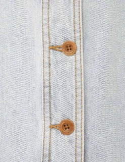 Online ZIMMERMANN August A Line Denim Skirt