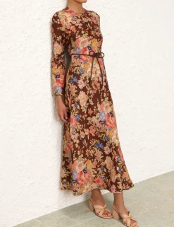 ZIMMERMANN August Bias Long Dress
