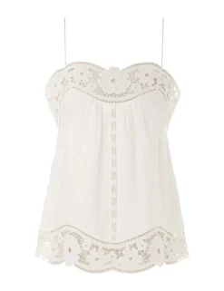 Clearance ZIMMERMANN August Broderie Cami