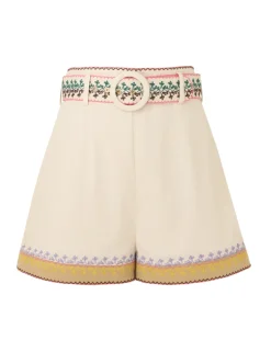 New ZIMMERMANN August Embroidered Short