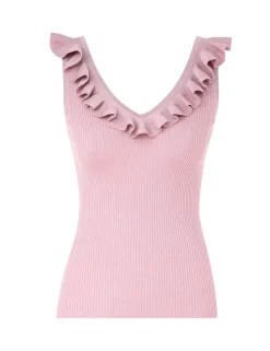 ZIMMERMANN August Frill V-Neck Top