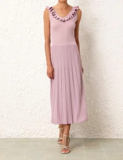 Hot ZIMMERMANN August Frill V-Neck Top