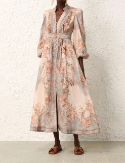 Best ZIMMERMANN August Plunge Midi Dress