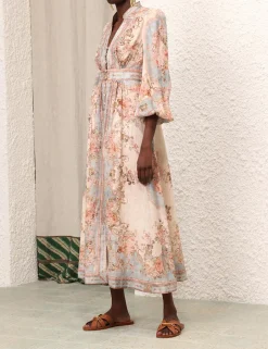 Best ZIMMERMANN August Plunge Midi Dress