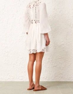 Outlet ZIMMERMANN August Plunge Mini Dress