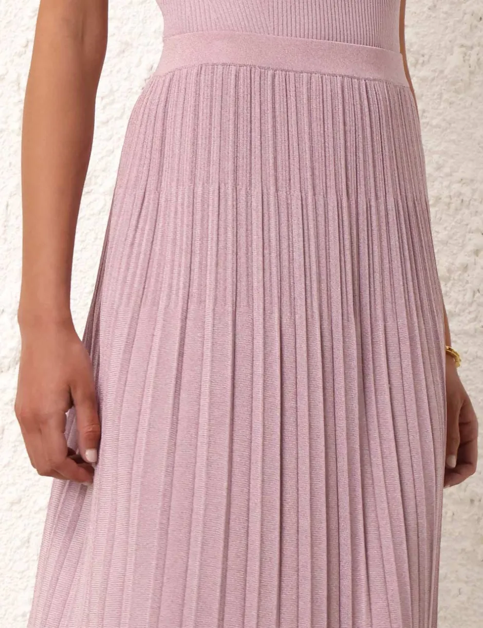 Best ZIMMERMANN August Rib Midi Skirt