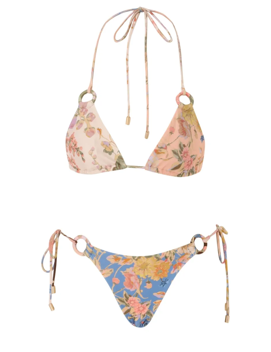 Online ZIMMERMANN August Spliced Ring Tie Bikini