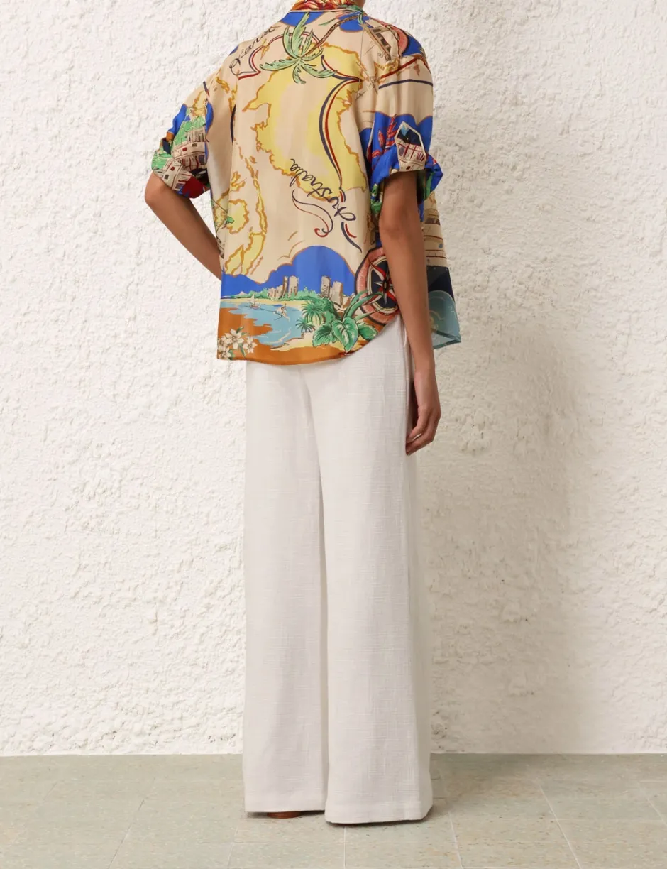ZIMMERMANN August Tuck Pant