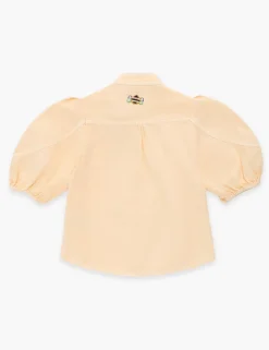 New ZIMMERMANN August Utility Denim Top