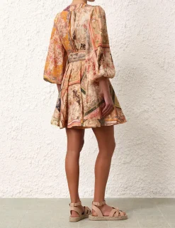 Outlet ZIMMERMANN August Wrap Mini Dress