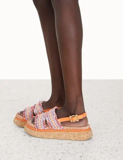 Online ZIMMERMANN Braided Strap Flatform