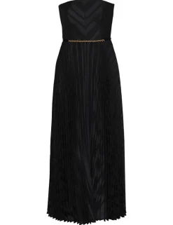 New ZIMMERMANN Burnout Pleated Dress